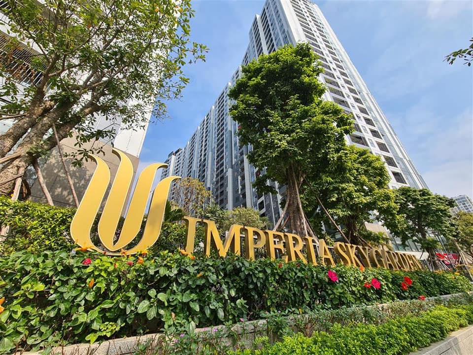 Cho Thuê Shophouse 90m2 giá 35tr tại Imperia 423 Minh Khai.
