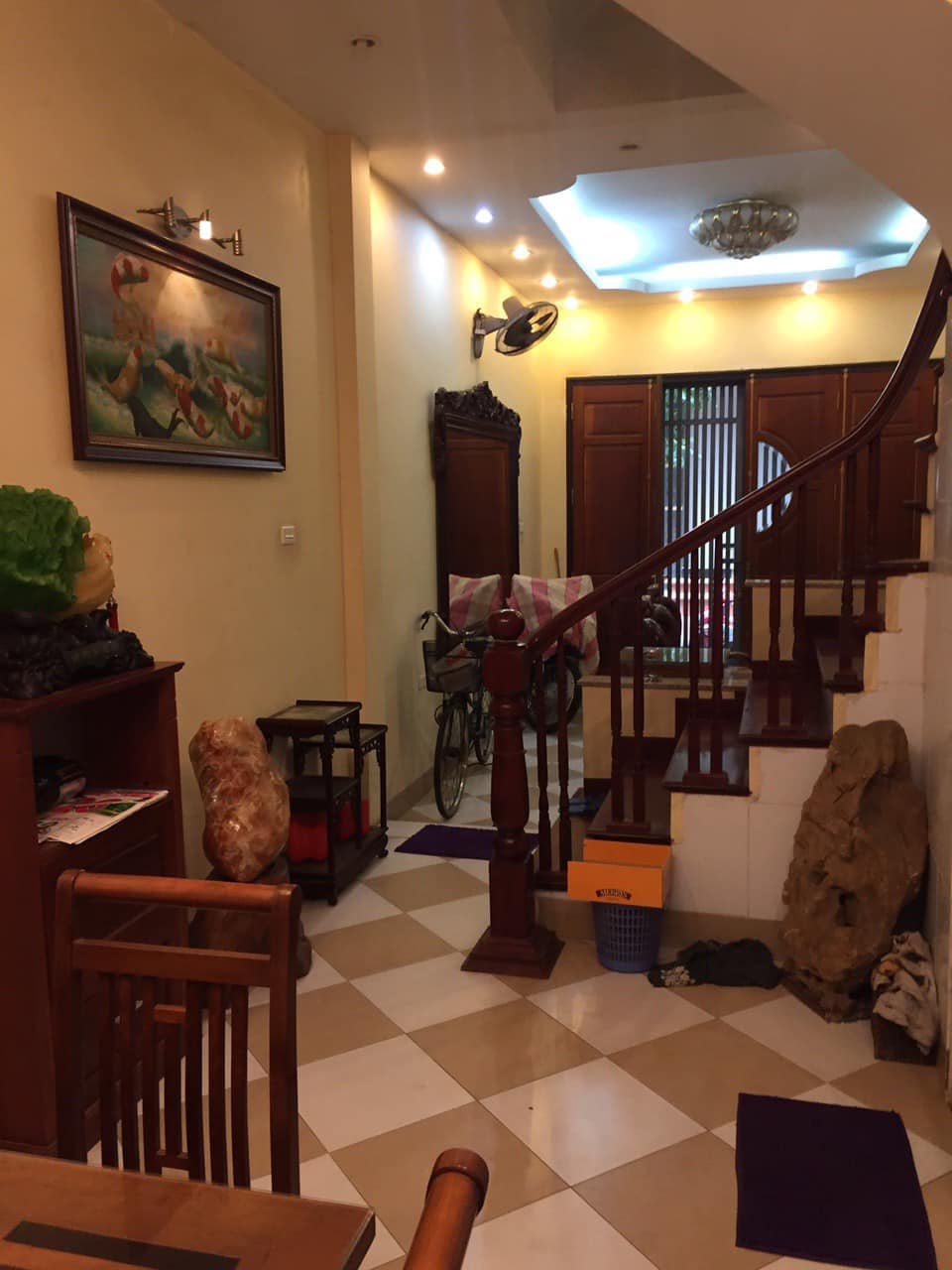 BÁN NHÀ NGÕ 87 TAM TRINH, CHIA LÔ, Ô TÔ ĐỖ CỔNG-40M2-4 TẦNG-4 NGỦ.