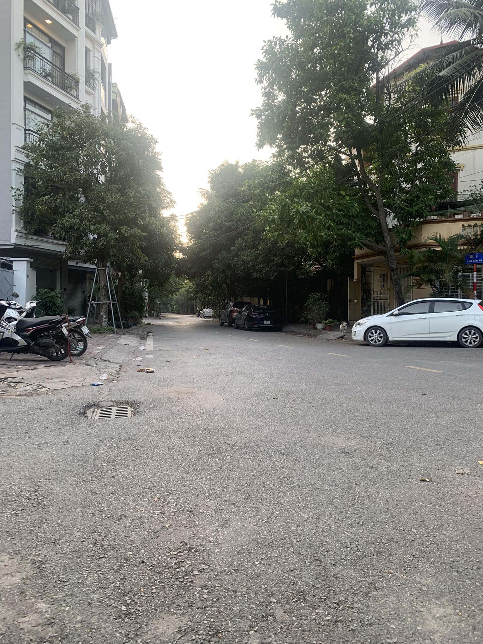 bán mảnh đất cực hiếm Lâm Hạ-Long Biên, 128m, vỉa hè, ôtô dừng đỗ