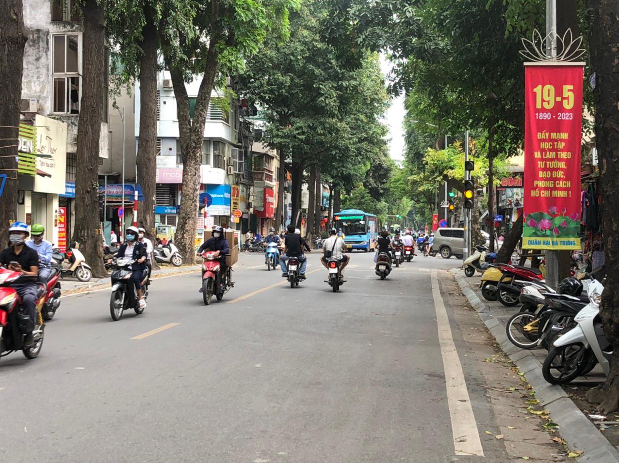 nhà mặt phố Lò Đúc-Hai Bà Trưng, 70m x 6tầng,MT 7m, thông sàn,2 thoáng