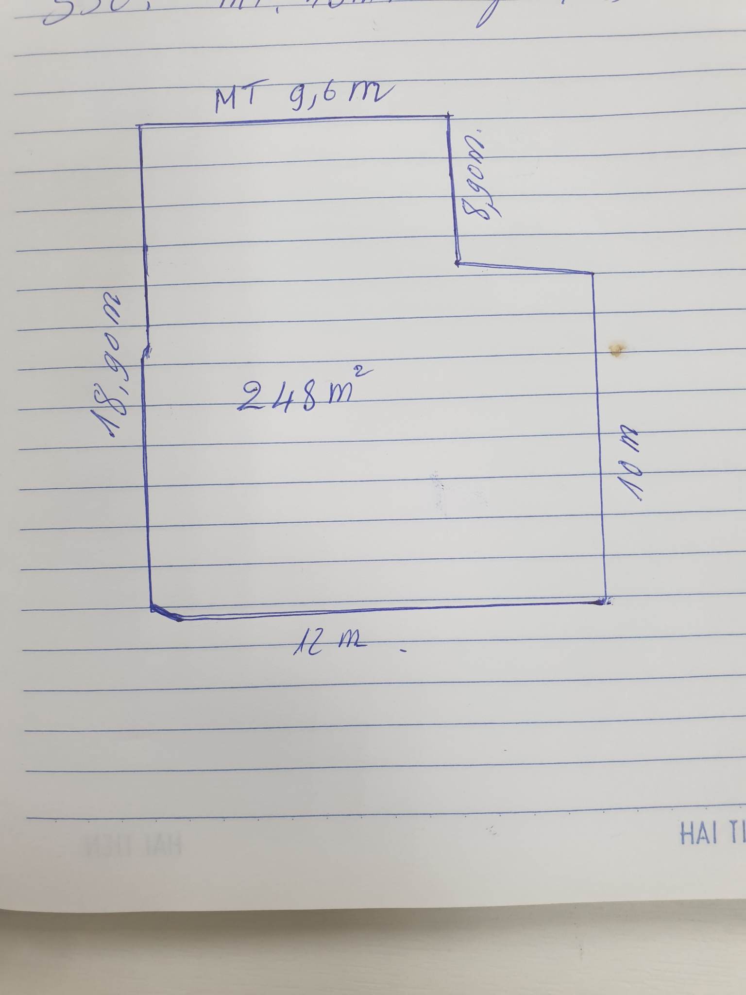 Bán Đất 250M2 Thái Thịnh MT 9.6M – Mặt ngõ 10M ra mặt phố 1 nhà ra phố 34 Tỷ