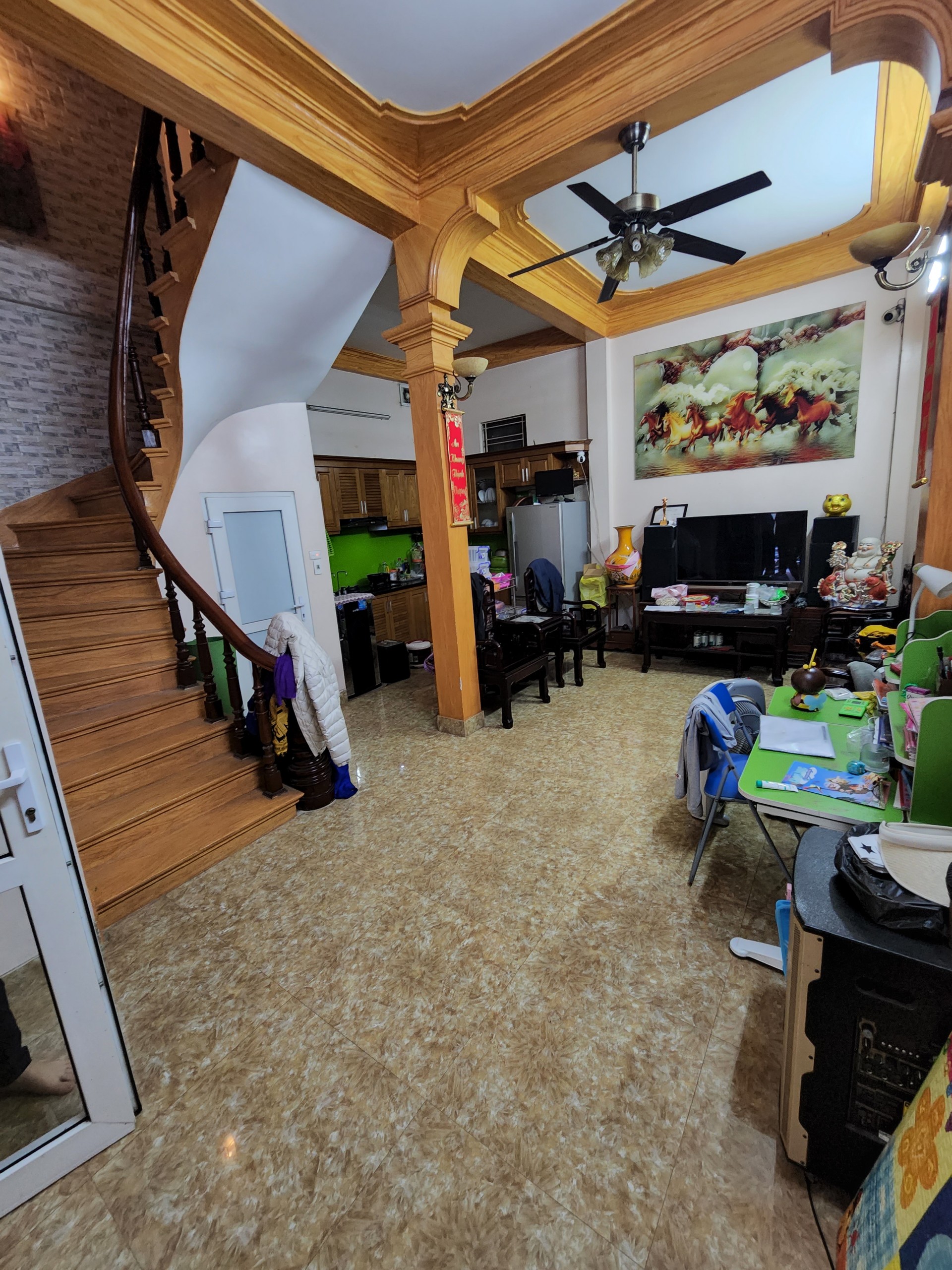 Bán nhà Yên Duyên: 56m x4T, nhà đẹp , ngõ rộng ,gần phố --4,4 tỷ