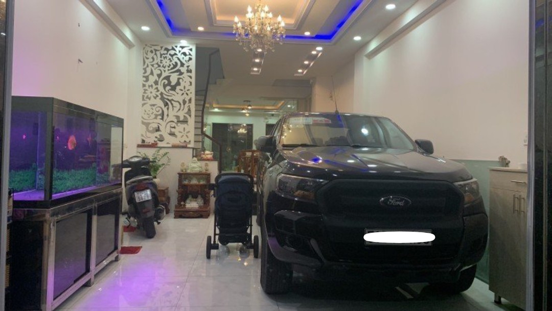 Bán nhà KDC T30, Bình Hưng Bình Chánh, 4 Lầu, Xe hơi trong nhà, DT 100m2