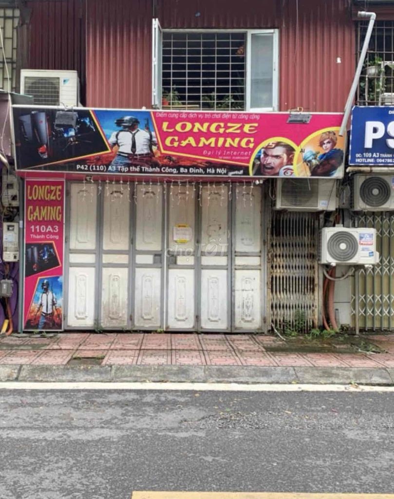 Cho thuê lâu dài cửa hàng 110A3 khu tập thể Thành Công, vị trí đẹp, riêng biệt