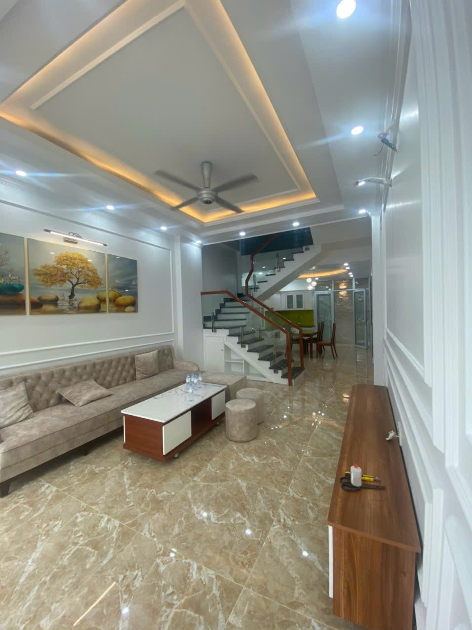 Bán nhà 4 tầng siêu đẹp full nội thất 50m2 khu tái định cư Vinhomes Sở Dầu, Hồng Bàng, Hải Phòng LH 0796-336-866