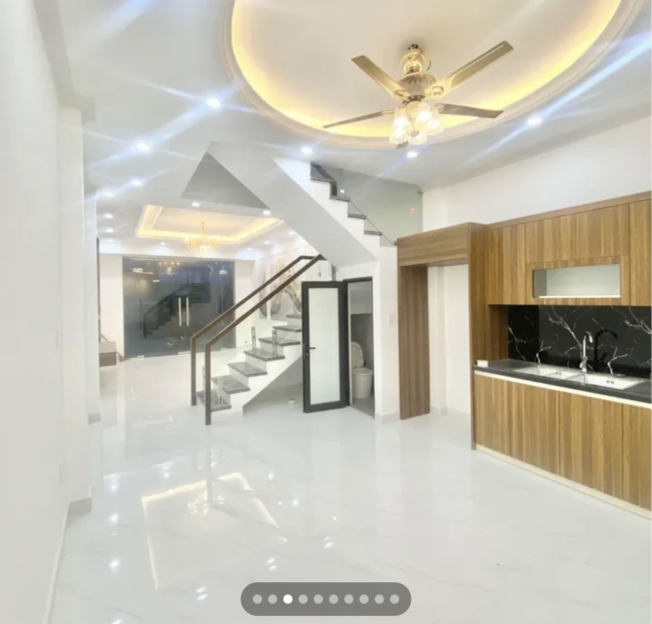 Bán nhà 4 tầng hướng ĐN siêu đẹp Himlam, Hùng Vương, Hồng Bàng, Hải Phòng LH 0796-336-866