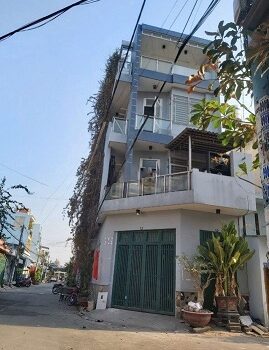 Bán nhà 2 mặt tiền góc đường nội bộ – trạm thu phí KCN Tân Bình