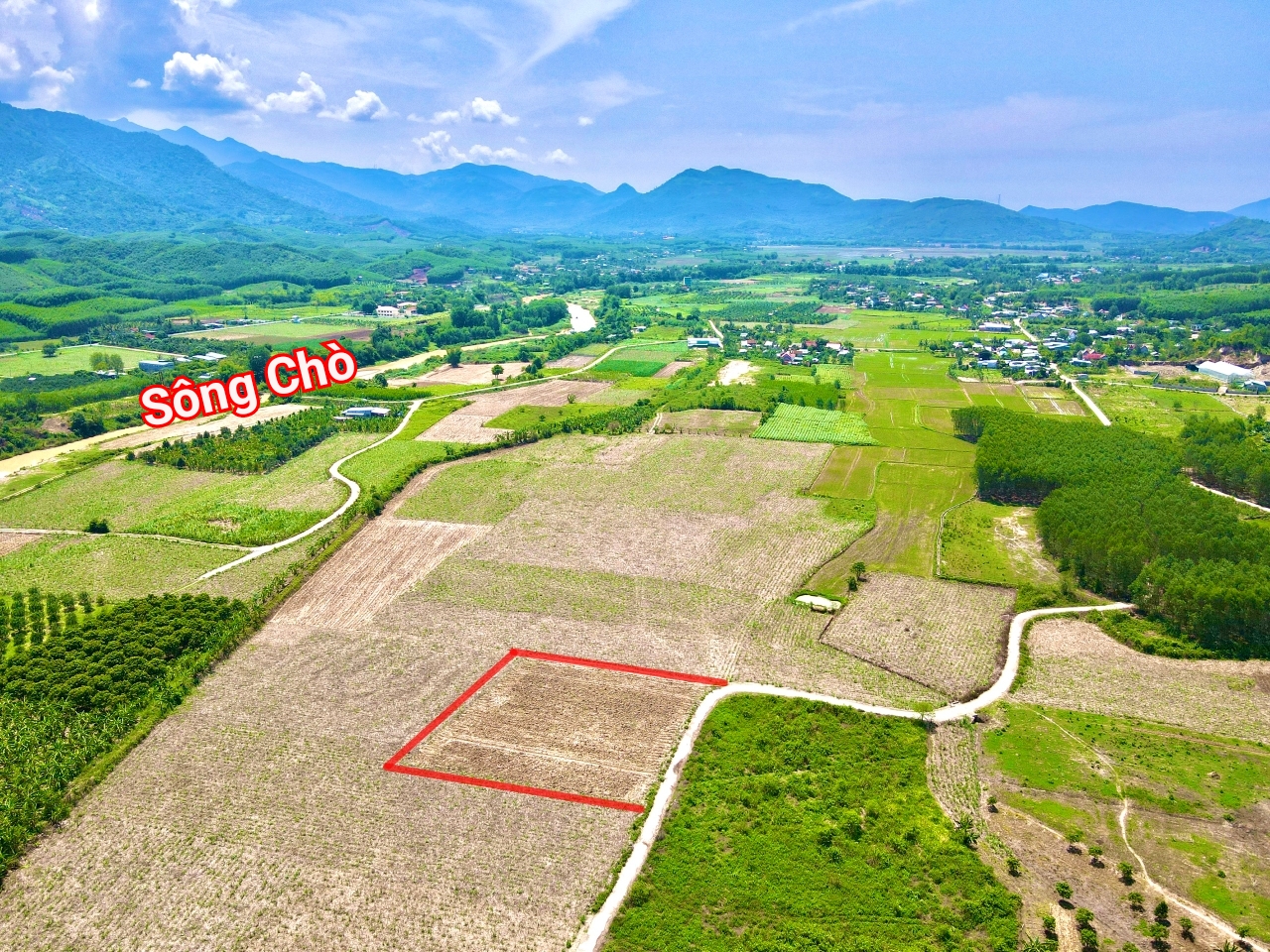 Bán đất Diên Đồng gần sông Chò thích hợp làm vườn