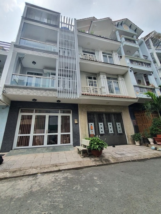 Bán Nhà 4 tầng, Mặt Tiền Đường Số, Phường Tân Quy, Quận 7, 5m x 15m, Nhỉnh 8 Tỷ
