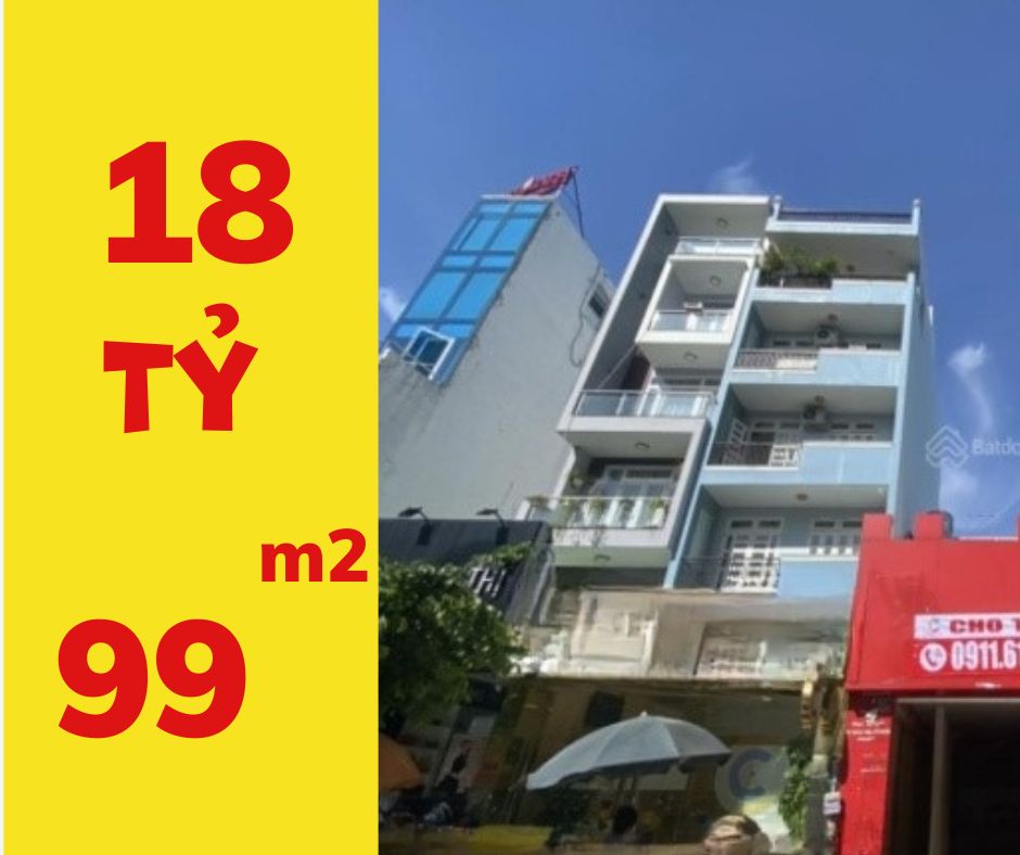Bán Nhà 5 tầng Mặt Tiền KD Trần Xuân Soạn, 99m2, 4.5m x 18m, Giá 18 Tỷ, Tân Kiểng Quận 7