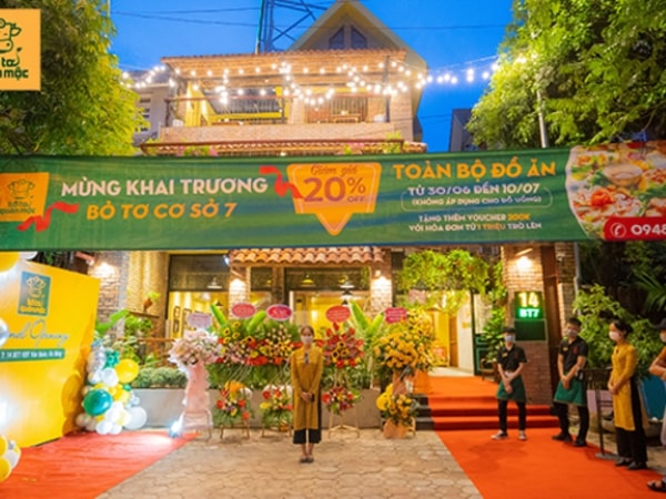 Bò Tơ Quán Mộc Văn Quán là cơ sở thứ 7 của chuỗi nhà hàng tại Hà Nội bo-to-quan-moc-van-quan-1