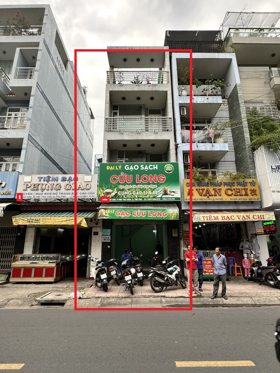 Cho thuê nhà MTKD Văn Cao 60m2 - 3 TẦNG gần chợ TÂN HƯƠNG