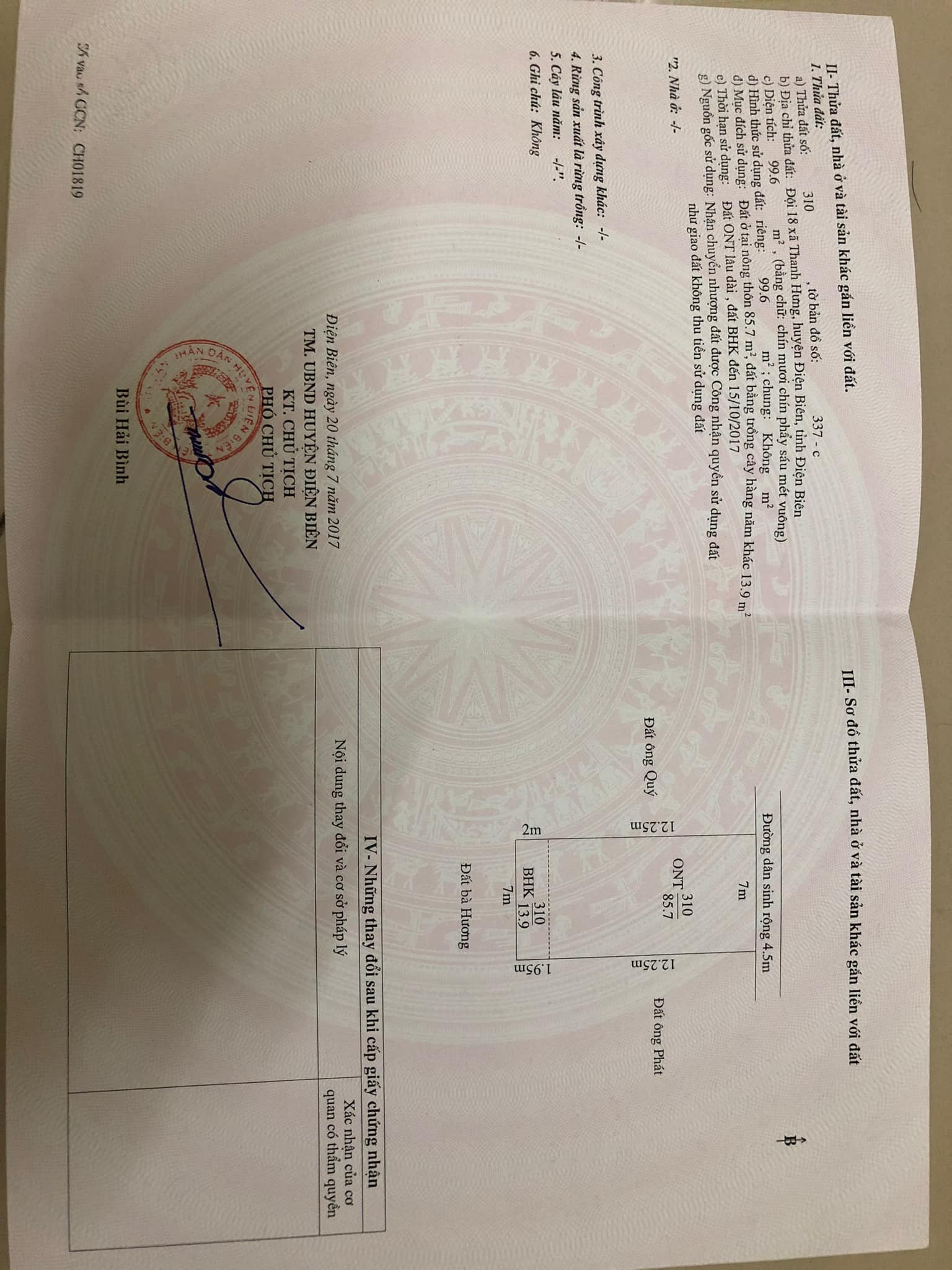 Gia đình cần ra đi nhanh mảnh đất qua c4, Pa Pe Nam Thanh