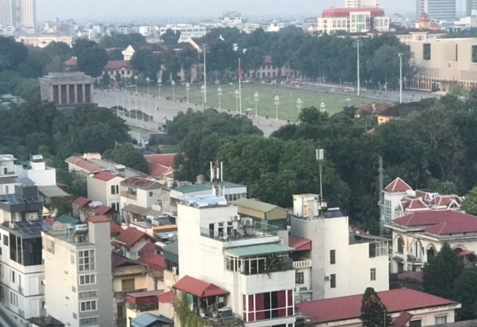 Cho thuê căn hộ ở, hoặc làm văn phòng tại tòa nhà Discovery Central 67 Trần Phú, Ba Đình, HN.