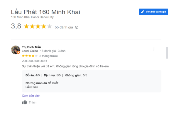 Lẩu Phát 160 Minh Khai - Vị trí thực ẩm độc đáo của Hà Nội 5 lau phat 160 minh khai 5
