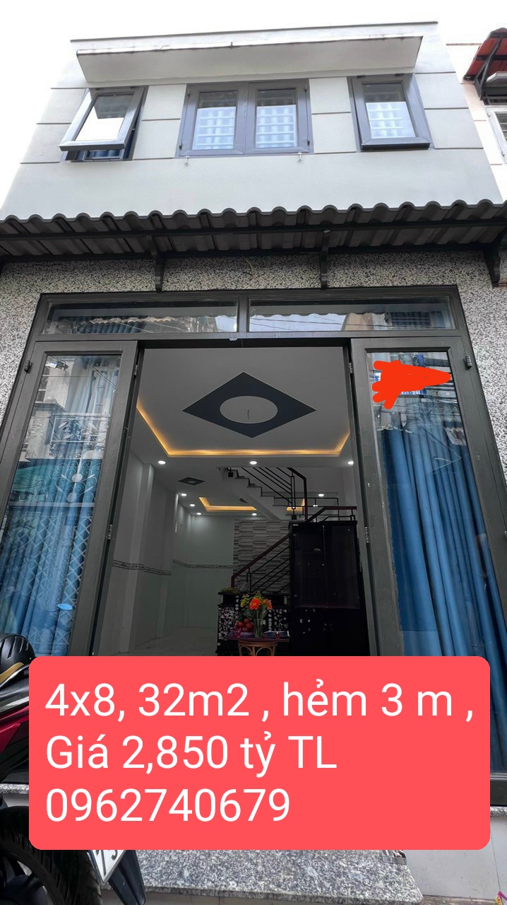 bán nhà gần chợ Lý Thường Kiệt , phường 4 , Gò Vấp