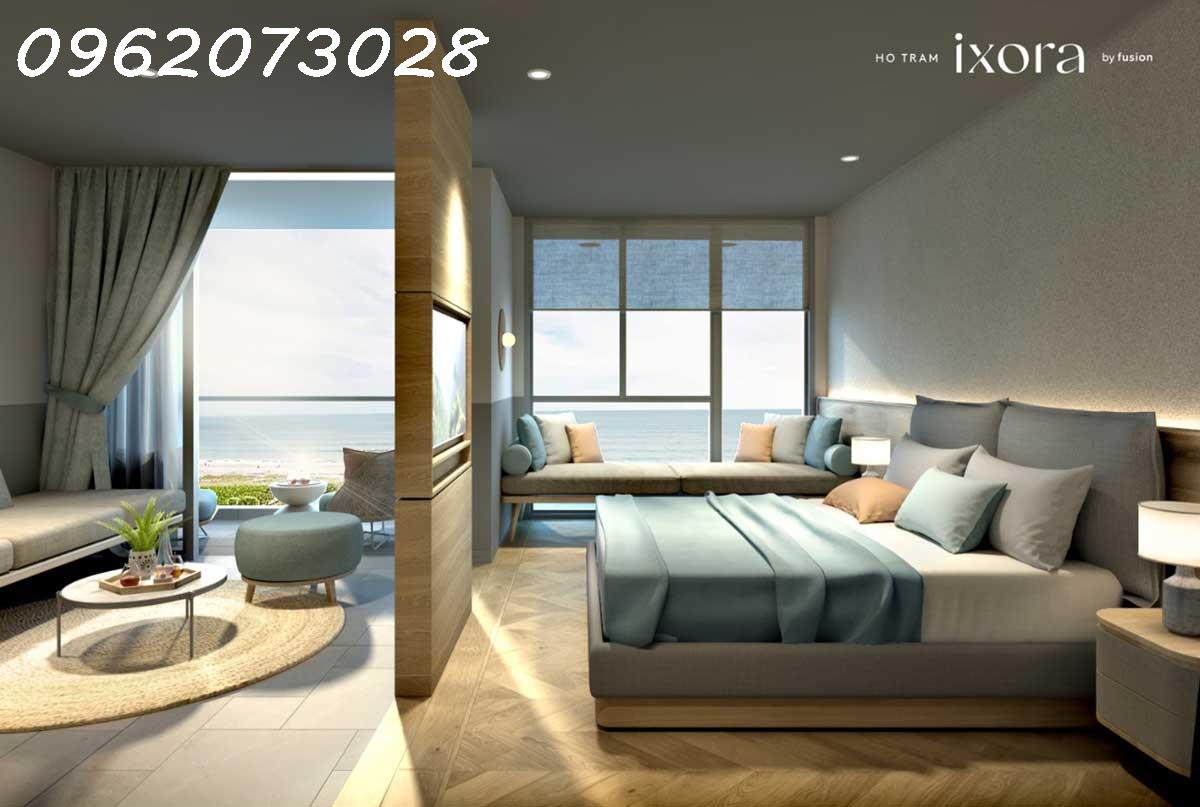Căn hộ biển Ixora Hồ Tràm bàn giao FULL nội thất cao cấp