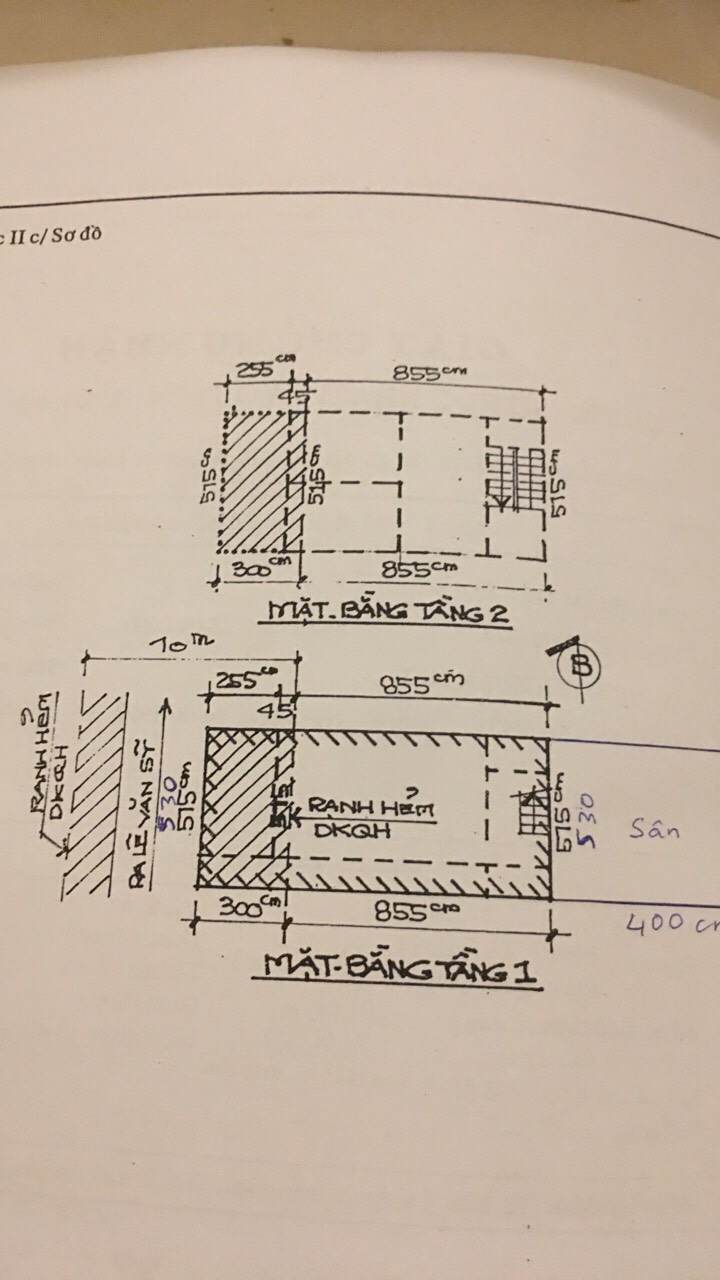HẺM XE HƠI LÊ VĂN SỸ P13 Q3 80M2 13 TỈ thương lượng
