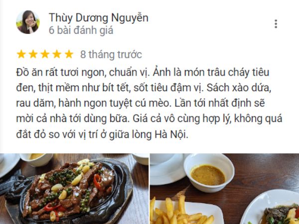 Đánh giá của khách về nhà hàng Trâu Ngon Quán thuc-don-trau-ngon-quan-10