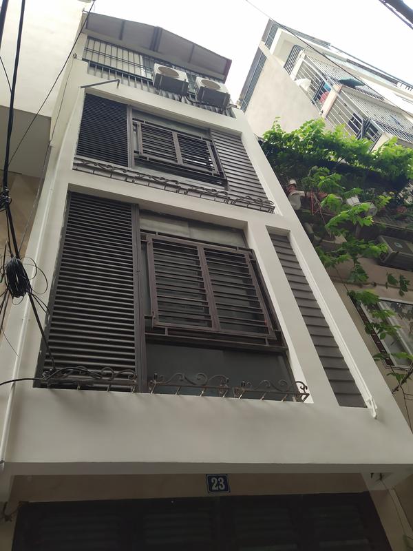 Nhà đẹp, ô tô đỗ cửa, ngõ thông Thái Hà, gần hồ công viên, 4 tầng, 8.5 tỷ