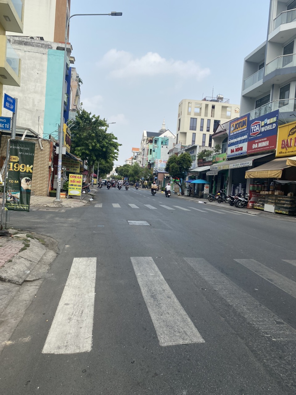 Cần tiền bán gấp căn đôi MT Độc Lập, P. Tân Thành, Quận Tân Phú - Giá bán 23.5 tỷ