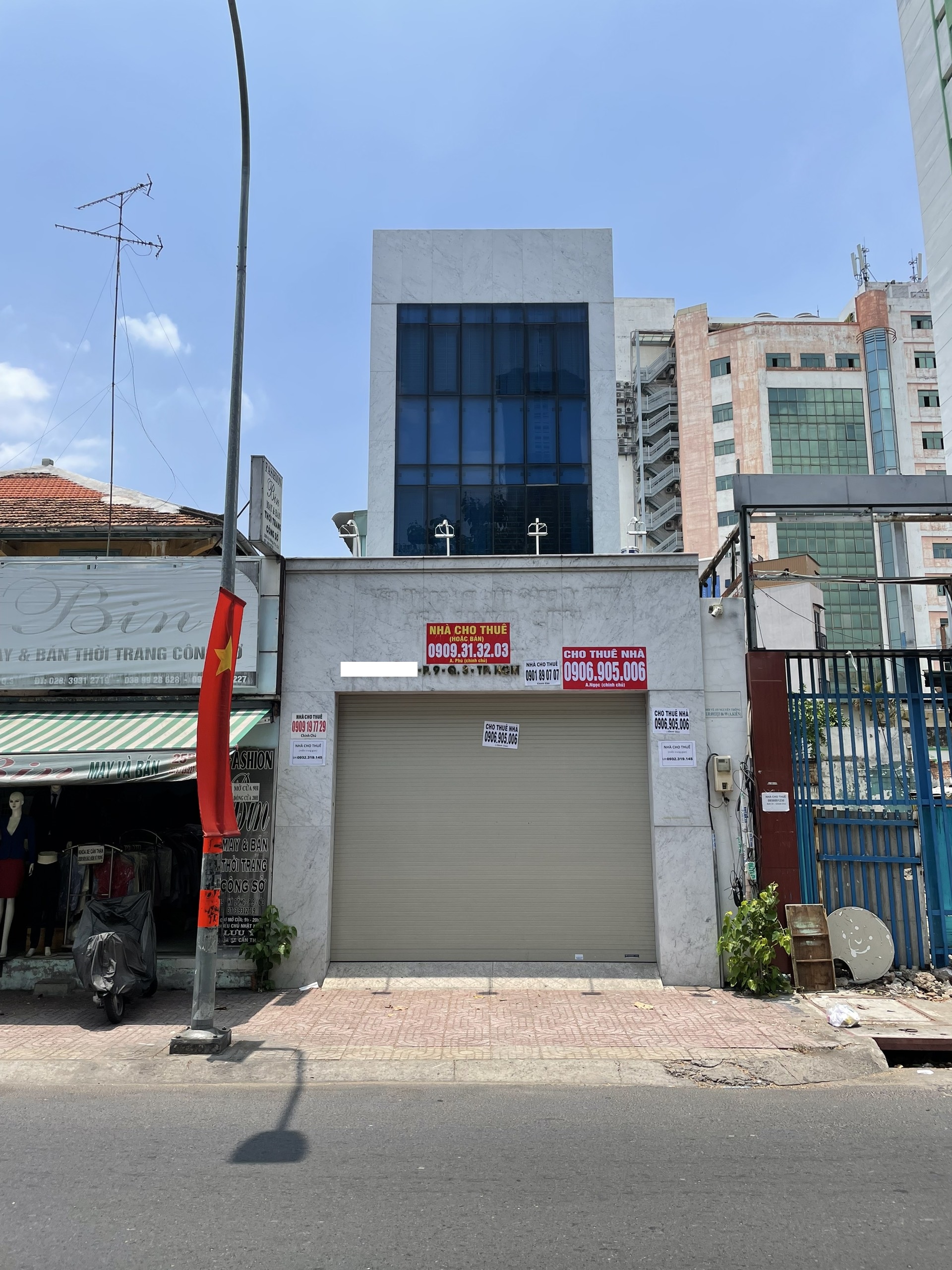 Nhà MT đường 2 chiều Quận 3 hợp cho khách làm VP Cty, 5x25m- 4 tầng sàn trống- CN 114m2. Giá 40 tỷ