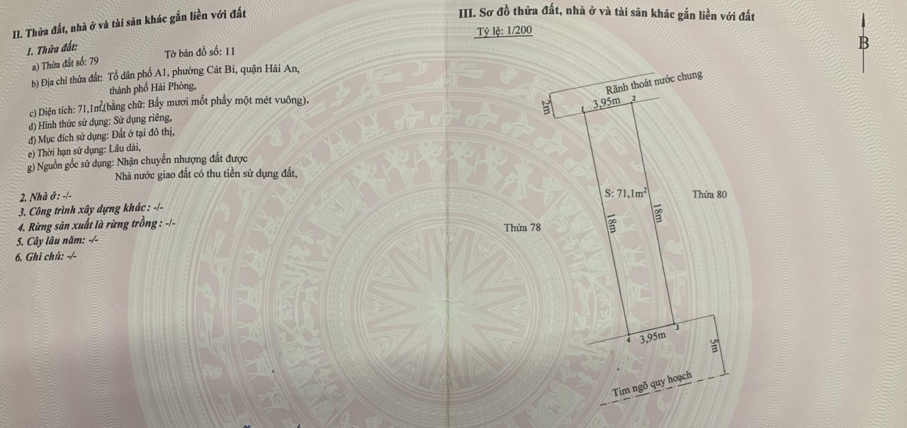 Bán đất phân lô tuyến 2 Nguyễn Văn Hới, ngõ 5m, diện tích 71m, GIÁ 3.1 tỉ cực đẹp