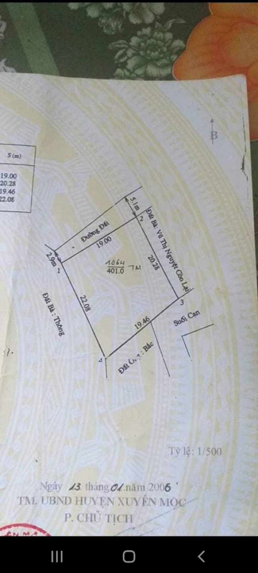 Chính chủ cần bán đất tại Phước Tân, (giáp ranh Thị Trấn Phước Bửu) Huyện Xuyên Mộc, Tỉnh Bà Rịa Vũng Tàu