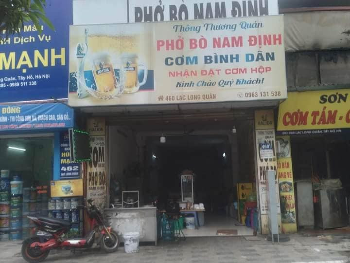 Cần sang nhượng quán quận Tây Hồ