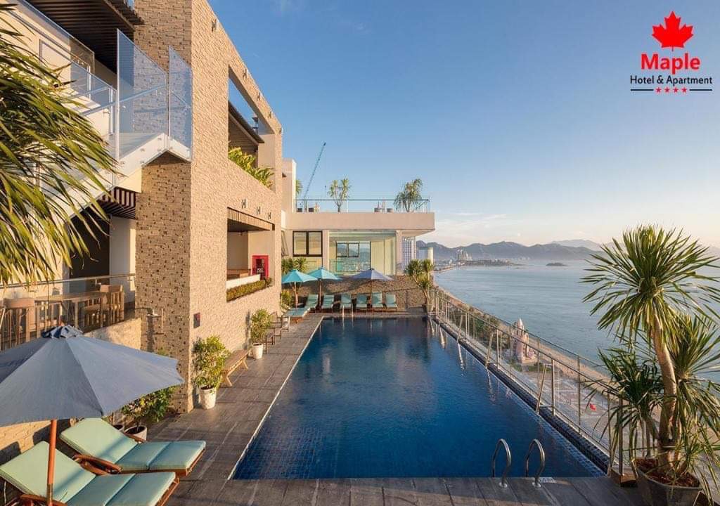 Cho thuê căn hộ cao cấp Maple đường Tôn Đản. cách biển 200m.