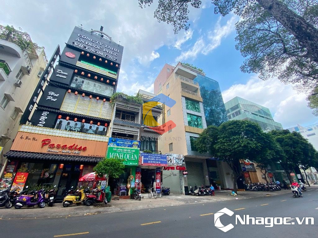 Cho Thuê nhà GÓC 2MT số 122 đường Cao Thắng, Phường 4, Quận 3, Hồ Chí Minh