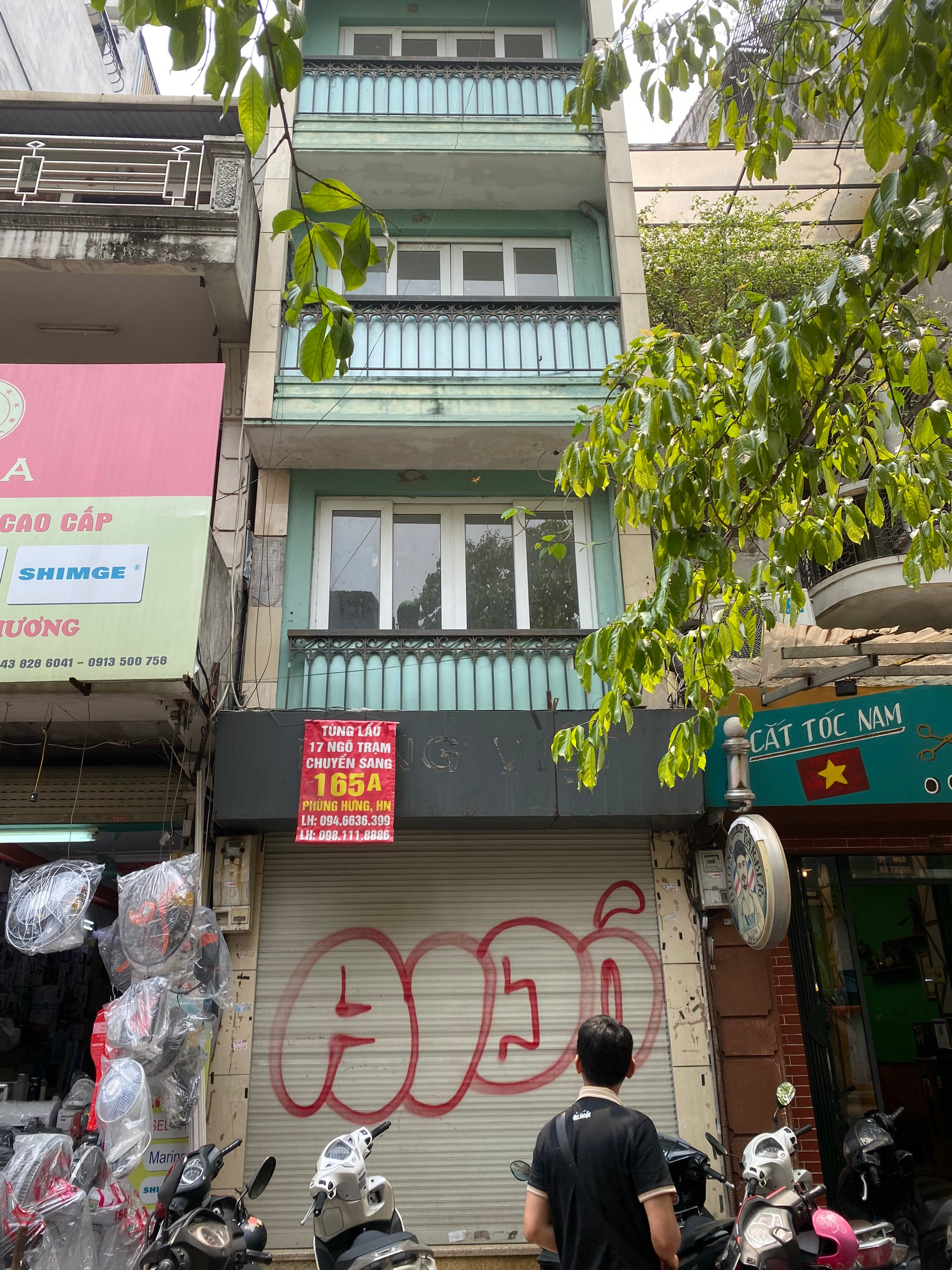 Cho thuê nhà 6 tầng phường Hàng Bông, Hoàn Kiếm