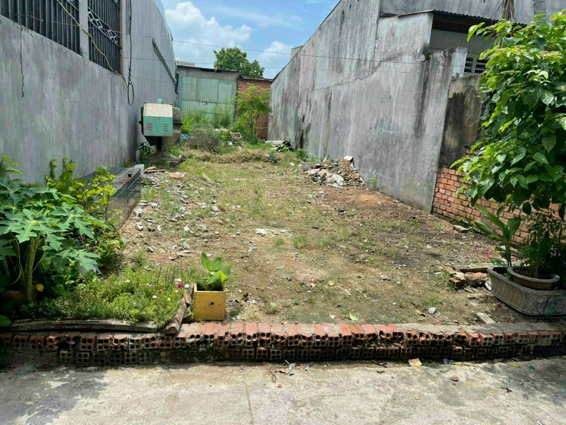 Cần bán gấp lô thổ cư kẹp giữa 2 nhà, khu phố 11, phường Tân Phong, cách chợ Bà Thức chỉ 50m.