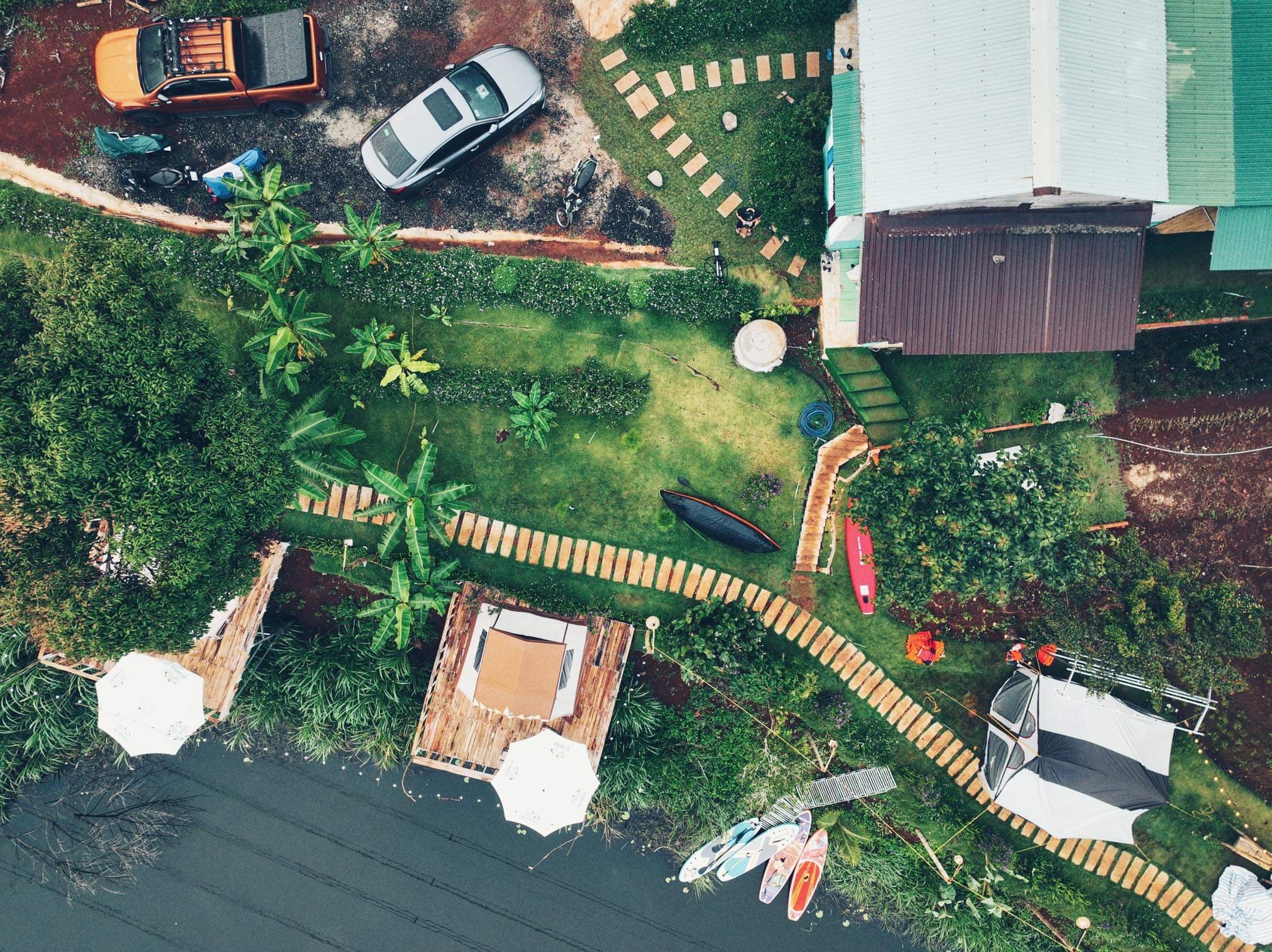 Bán gấp 1.063m2 đất vườn bên hồ lớn gần trung tâm Kiến Đức Đắk Nông giá rẻ