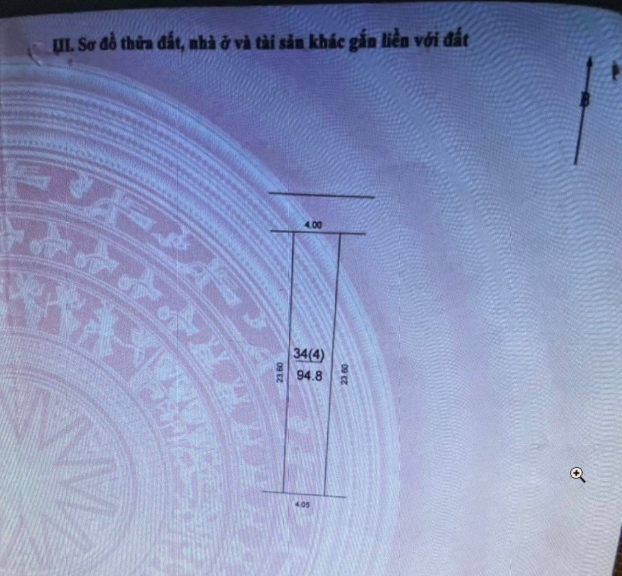 Hàng hiếm, nóng bỏng tay. Cần bán 95m2 đất bìa làng Thố Bảo, Vân Nội, Đông Anh. Giá chỉ 52 triệu/m2
