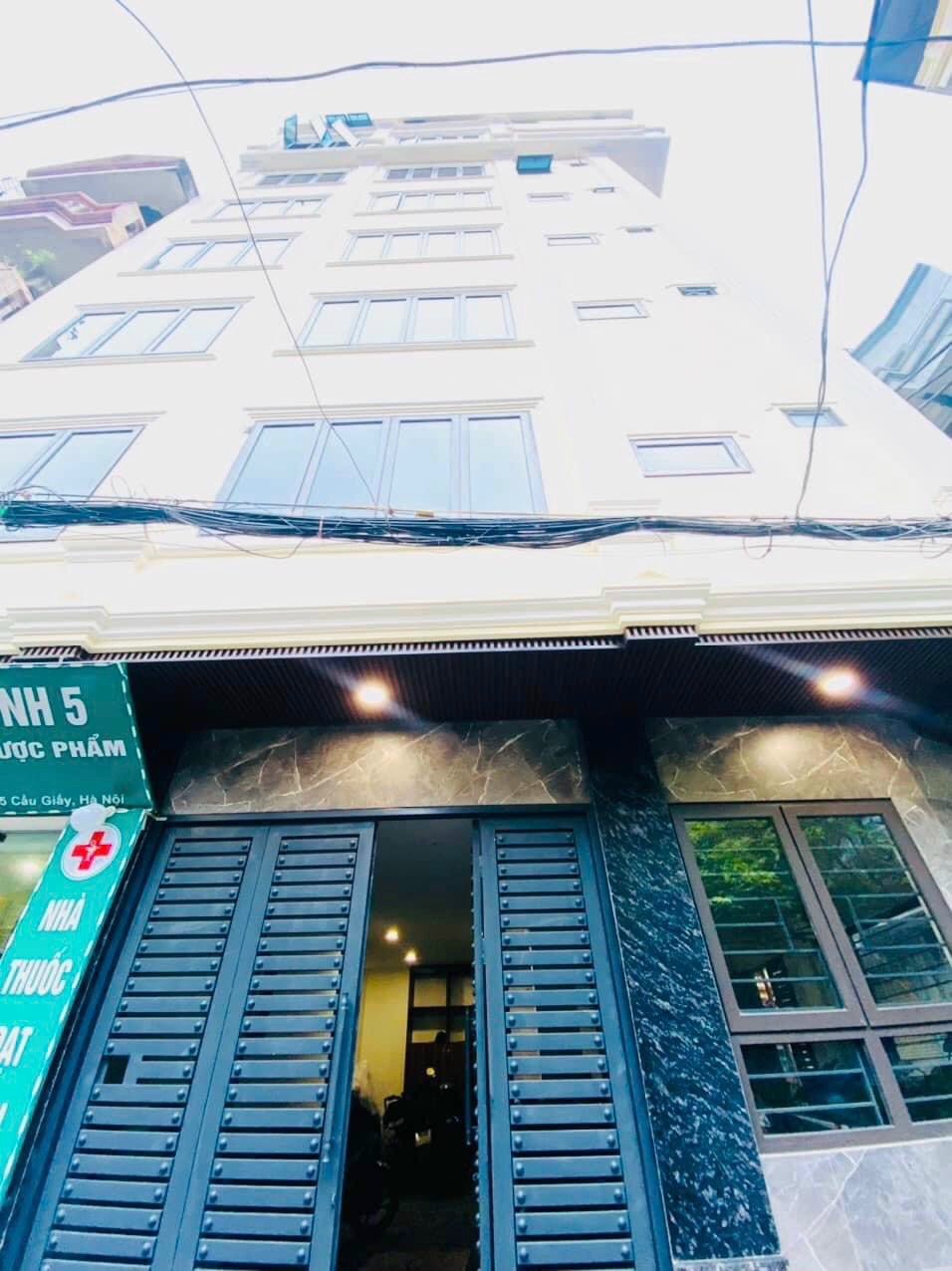 CẦU GIẤY - CCMN - 8 TẦNG THANG MÁY - NGÕ THÔNG - HIỆU SUẤT THUÊ 160 TRIỆU/THÁNG.