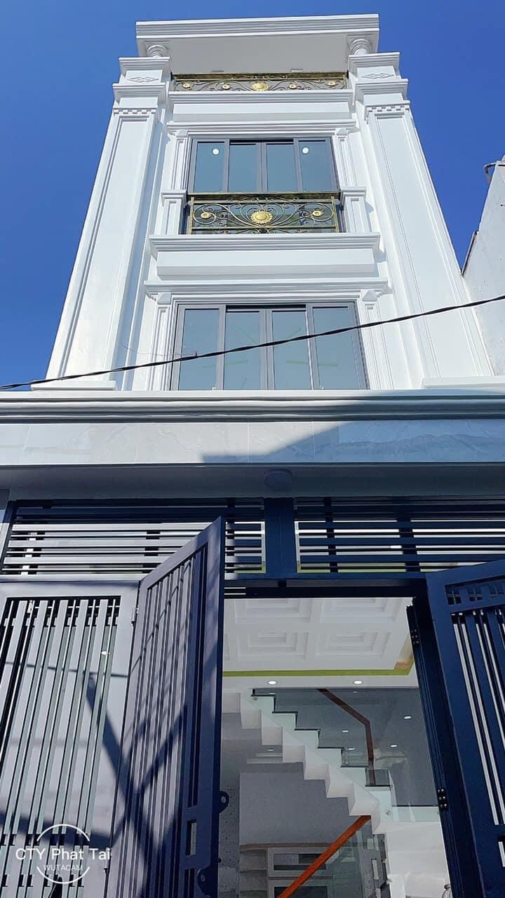 Tân Hòa Đông Nhà mới xây - 4 tầng hẻm 5m - 4 tỷ 250