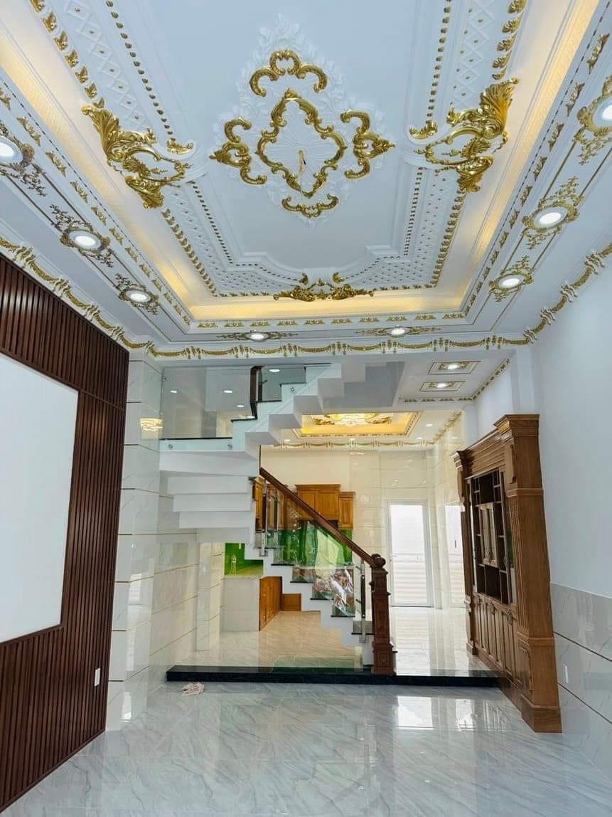 NHÀ 5 TẦNG MỚI ĐẸP SÁT VÁCH AEON MAIL TÂN PHÚ - HẺM 6M - 60M2 - 6 TỶ 7 TL