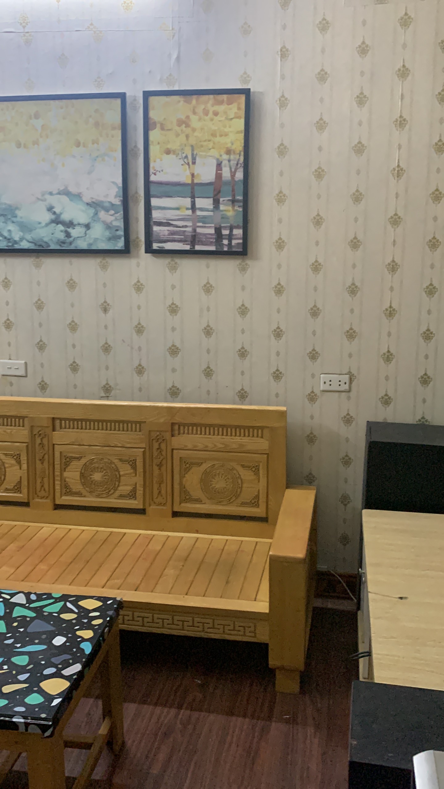 CHO THUÊ NHÀ NGUYÊN CĂN 4,5TR 3 NGỦ KHÁCH BẾP WC ĐIỀU HÒA NÓNG LẠNH ĐẦY ĐỦ TẠI DI TRẠCH HOÀI ĐỨC