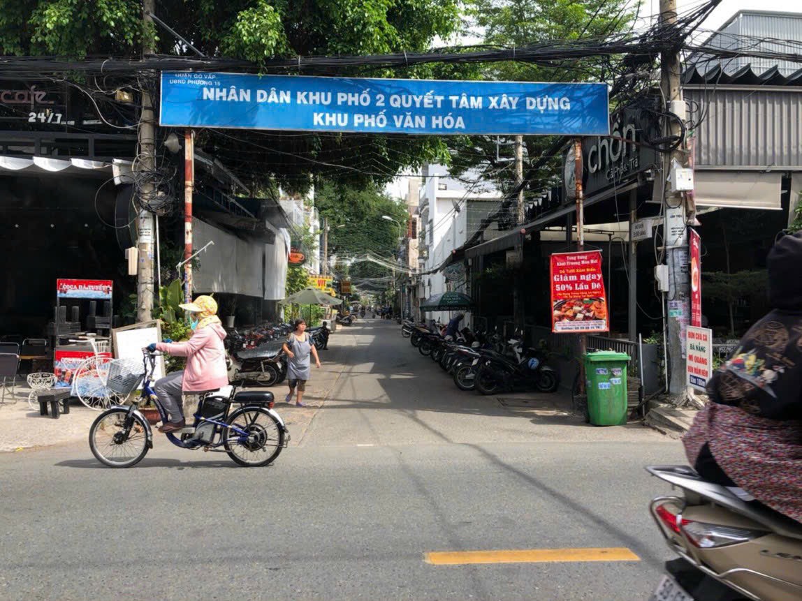 736/2 lê đức thọ p15 GV-DT: 4x15-KC: trệt lầu sân thượng-Hẻm 7M mặt tiền kinh doanh buôn bán-Giá 6,9 tỷ Bl