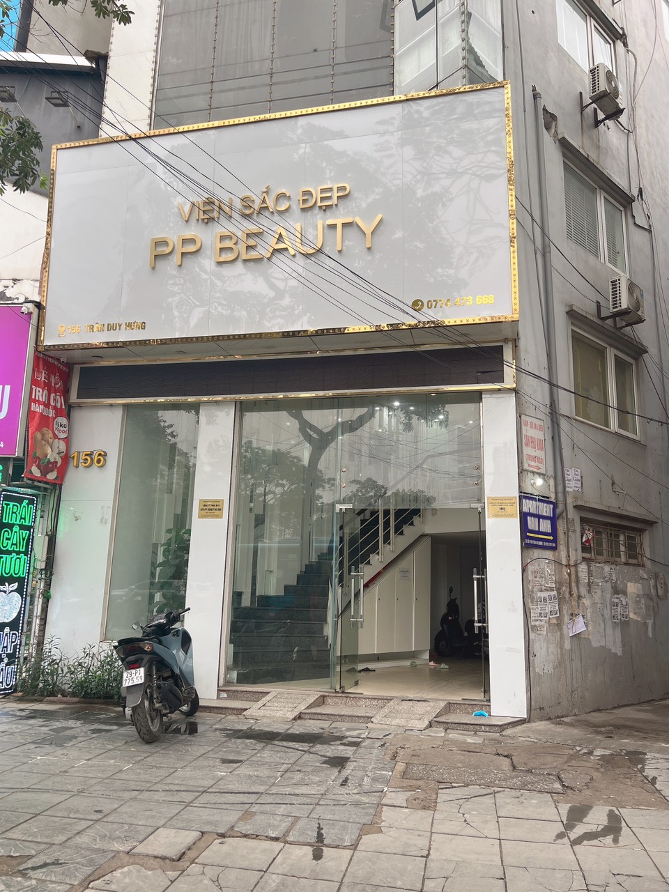 Chính chủ cần Cho thuê nhà Mặt phố - Địa chỉ : Số nhà 156 Trần Duy Hưng
