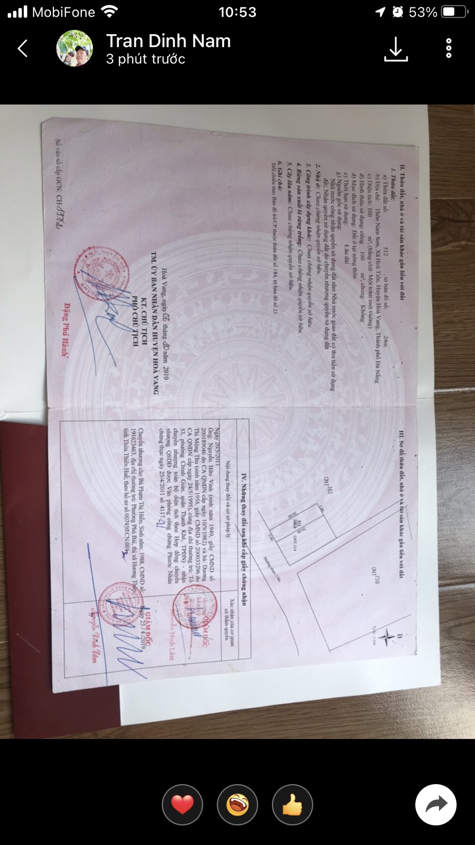 CHÍNH CHỦ CẦN TIỀN GỬI BÁN 4 LÔ ĐẤT KHU VỰC XÃ HÒA TIẾN -HÒA VANG-TP ĐÀ NẴNG