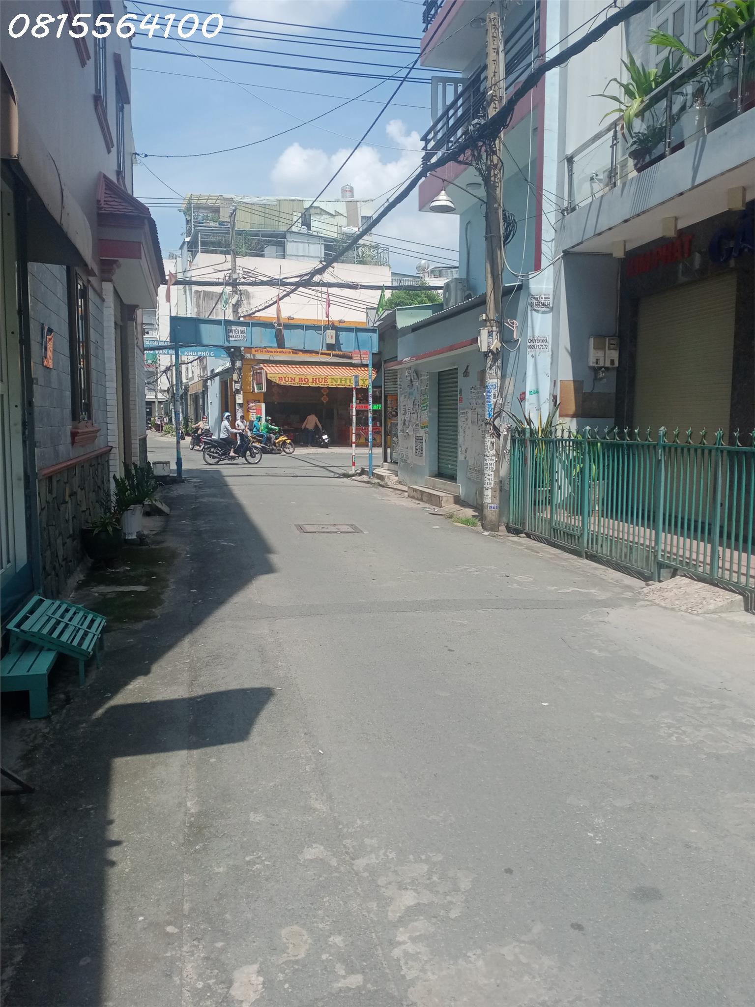 BÁN NHÀ HXT DƯƠNG ĐỨC HIỀN , P TÂY THẠNH , Q TÂN PHÚ - 6.3 tỷ