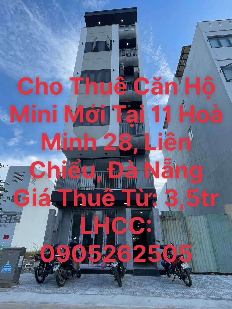 CHO THUÊ CĂN HỘ MỚI CHÍNH CHỦ TẠI 11 HÒA MINH 28, LIÊN CHIỂU, ĐÀ NẴNG