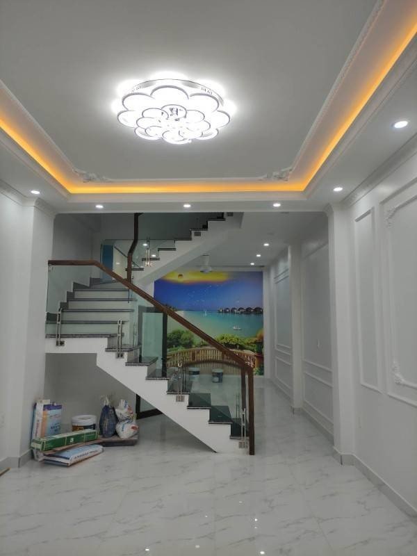 Bán nhà xây mới tinh 4 tầng mặt đường Trực Cát - Lê Chân, 48m, GIÁ 4.6 tỉ