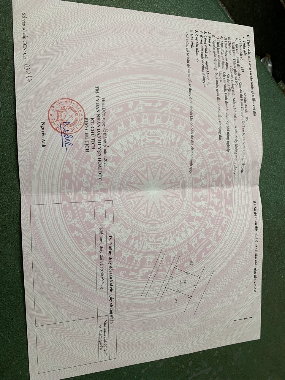 ĐẤT DỊCH VỤ LAI XÁ KIM CHUNG 126M2 2 ĐƯỜNG TRƯỚC SAU MT RỘNG 9,3M GIÁ 74TR/M