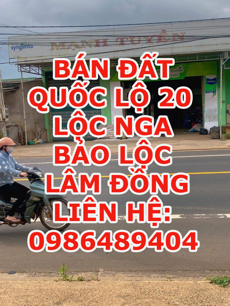 Chính chủ cần bán đất tại Quốc Lộ 20, Phường Lộc Nga, TP Bảo Lộc, Tỉnh Lâm Đồng