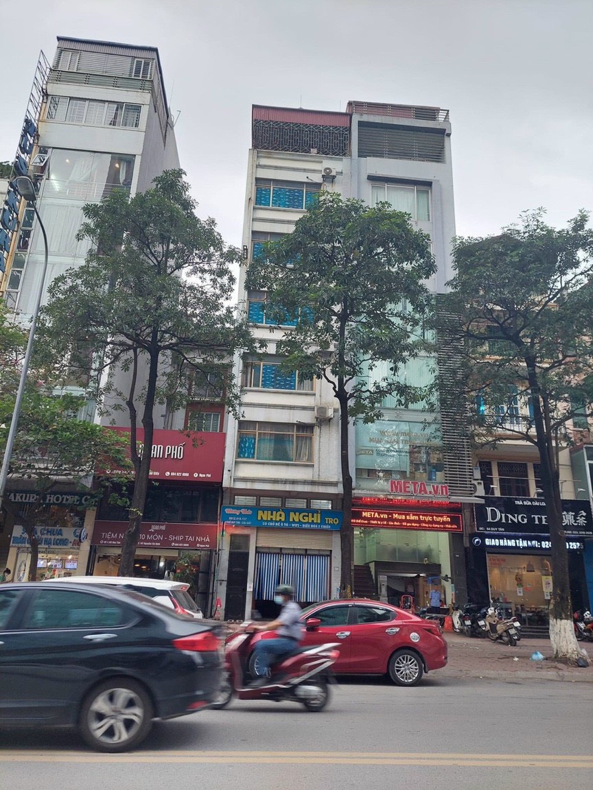 Cực Hiếm! Bán nhà Mặt phố Duy Tân - Cầu Giấy- DT 60m - 7 Tầng - MT 5m - Thang Máy - Vỉa hè