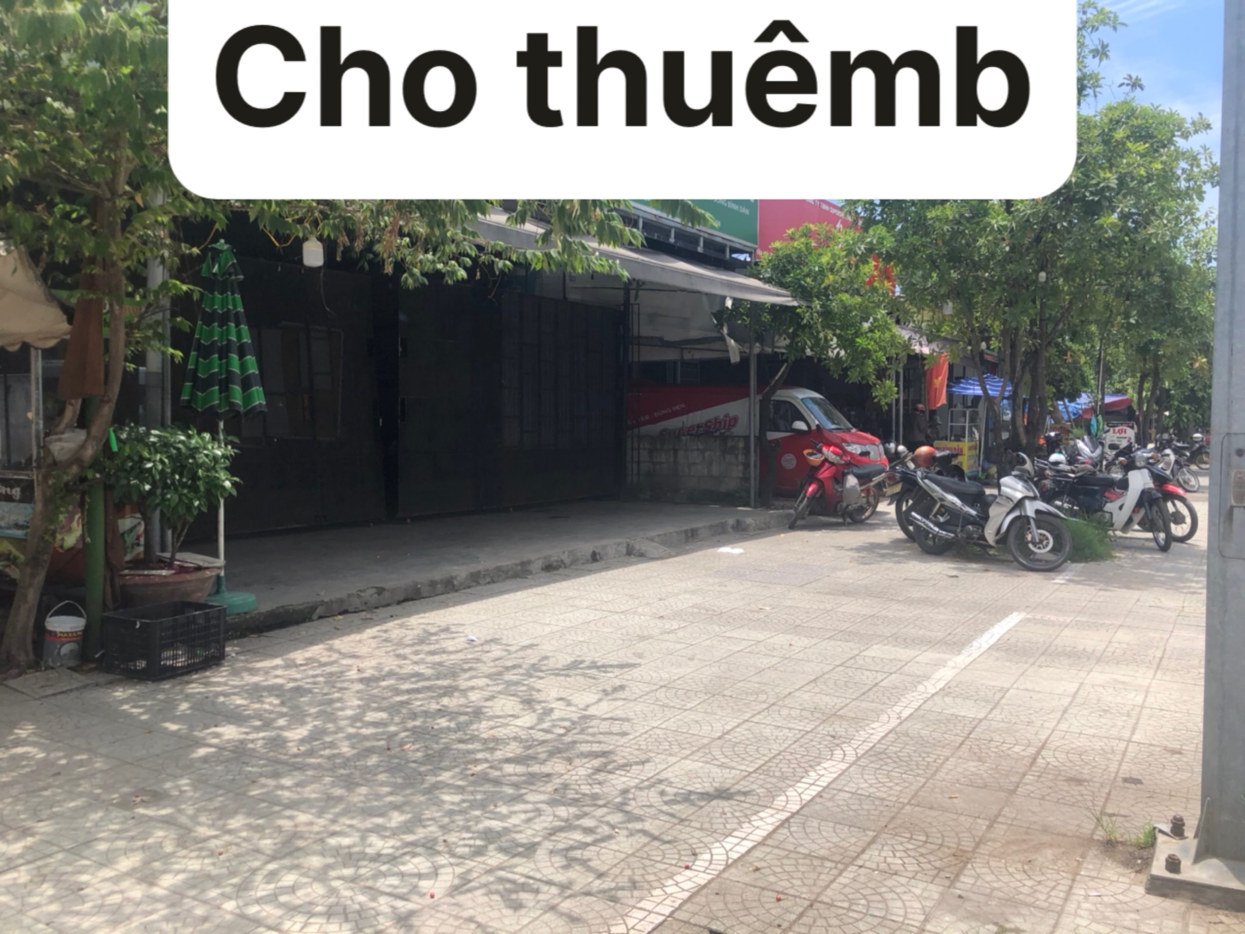Cho Thuê MB có sẵn cơ sở vật chất đầy đủ, MT đường Hoàng Quốc Việt, TP Huế.