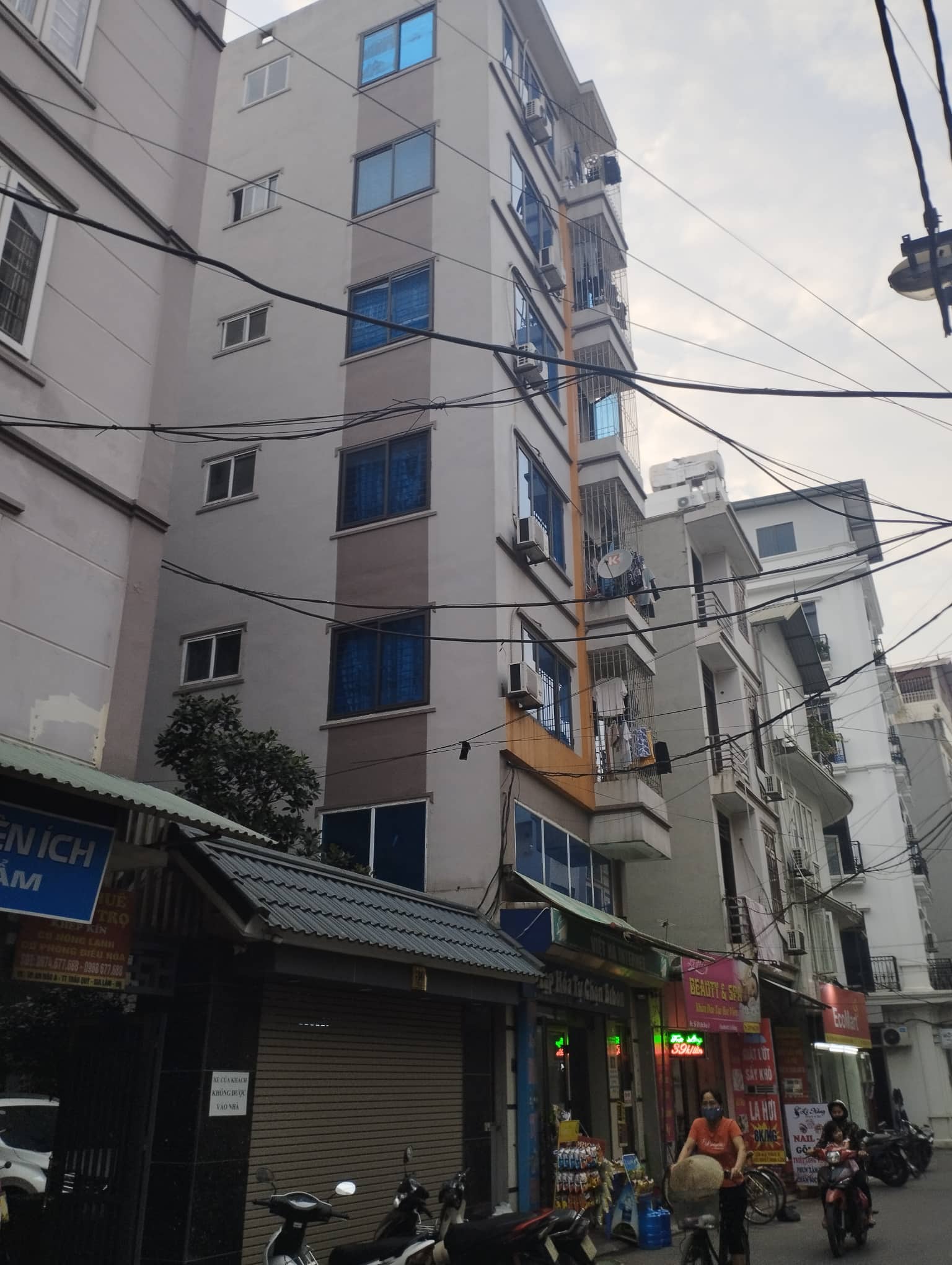 RẤT RẤT HIẾM!Bán tòa nhà 5 tầng Trâu Quỳ, Gia Lâm, cho thuê full phòng, 58m2, chỉ 5.3tỷ